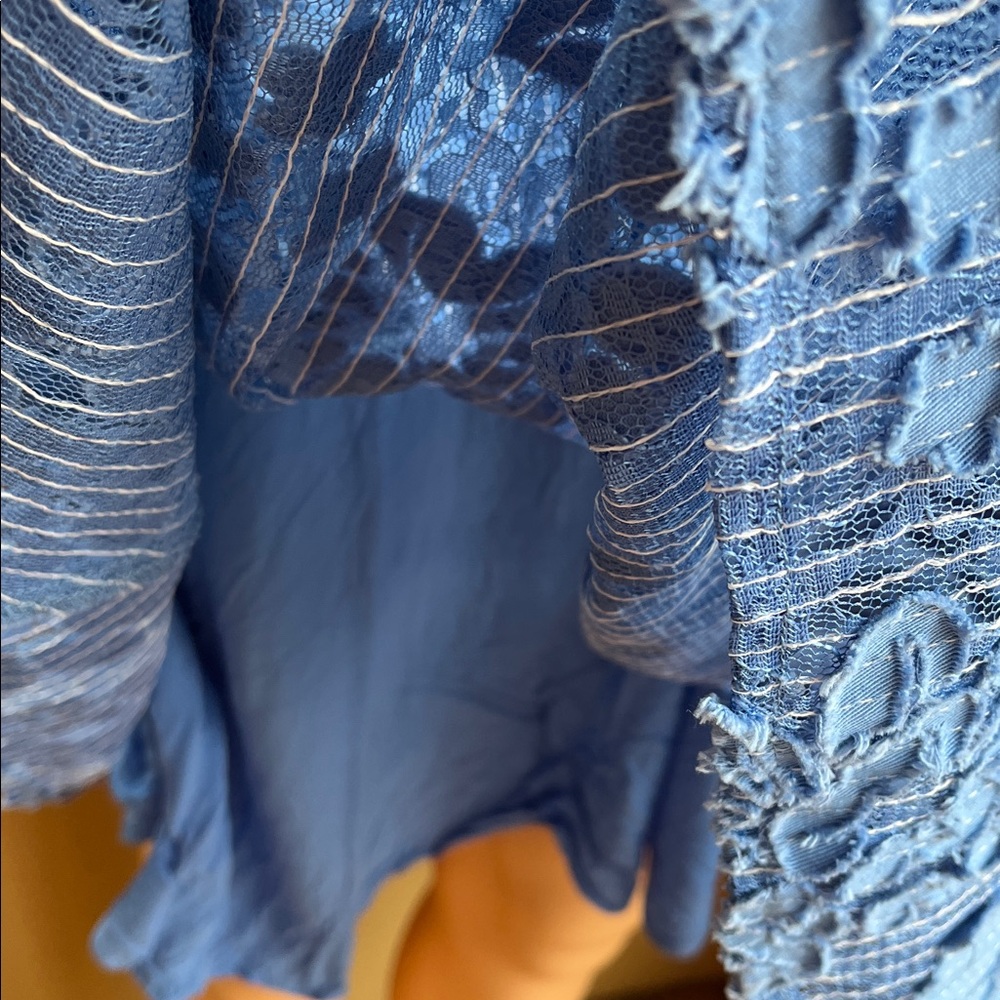 Moulinette Soeurs Blue Lace Dress - Picture 6 of 13